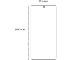 TelForceone Apsauginis stiklas 2,5D for Oppo Reno 11F 5G (Global)