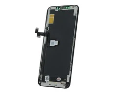 Dėklas Telforceone LCD ekranas su lietimui jautriu ekranu, skirtas „iPhone 11 Pro Max“, juodos spalvos, su aptarnavimo paketu.