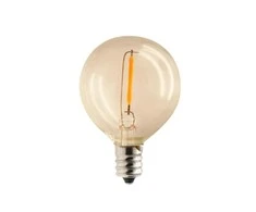 TelForceone LED lemputė E12 G40 0.5W 3V 24lm auksinis Forever Light 6pcs