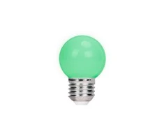 LED lemputė E27 G45 2W 230V žalias 5pcs Forever Light
