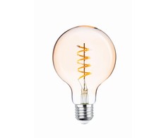 Plastrol LED lemputė Filament E27 G95 4W 230V 2000K 250lm SF auksinis Forever Light