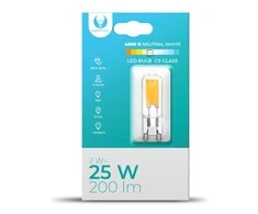 TelForceone LED lemputė G9 Glass 2W 230V 4500K 200lm Forever Light