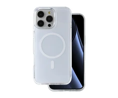 Dėklas Telforceone Lowkey Mag for iPhone 16 Pro Max 6,9" baltas