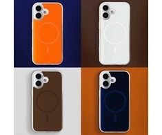 Dėklas Telforceone Lowkey Mag for iPhone 17 Pro 6,3" ruda