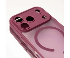 TFO Mag Matt dėklas iPhone 11 bordo spalvos su apsauga kamerai