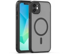 Dėklas Telforceone Mag Matt case for iPhone 11 juodas camera protection