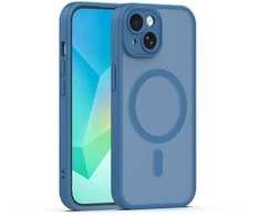 Dėklas Telforceone Mag Matt case for iPhone 13 6,1" dark mėlynas camera protection