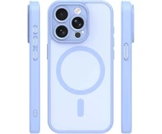 TFO Mag Matt dėklas iPhone 14 Pro 6,1" šviesiai mėlynas apsauga kamerai