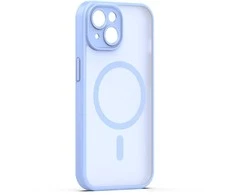Dėklas Telforceone Mag Matt case for iPhone 15 6,1" light mėlynas camera protection