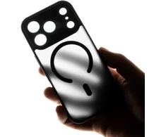 TFO Mag Matt dėklas, skirtas iPhone 15 6,1" juodas, su apsauga kamerai