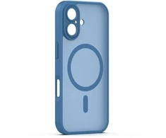 Dėklas Telforceone Mag Matt case for iPhone 16 6,1" dark mėlynas camera protection