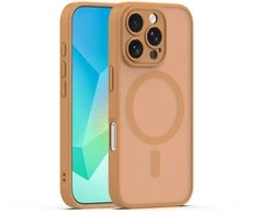 Dėklas Telforceone Mag Matt case for iPhone 16 Pro Max 6,9" ruda camera protection