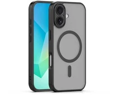 Dėklas Telforceone Mag Matt case for iPhone 16 6,1" juodas camera protection