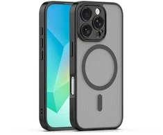 Dėklas Telforceone Mag Matt case for iPhone 16 Pro Max 6,9" juodas camera protection