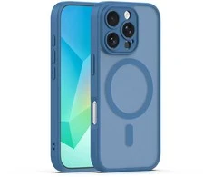 Dėklas Telforceone Mag Matt case for iPhone 16 Pro Max 6,9" dark mėlynas camera protection