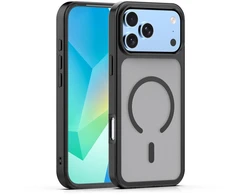 Dėklas Telforceone Mag Matt case for iPhone 17 Pro Max 6,9" / 18 Pro Max 6,9" juodas big hole