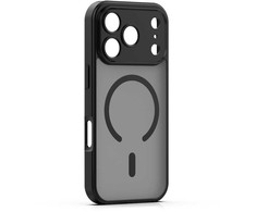 TFO Mag Matt dėklas, skirtas iPhone 17 Pro Max 6,9" / 18 Pro Max 6,9" juodas, su apsauga kamerai