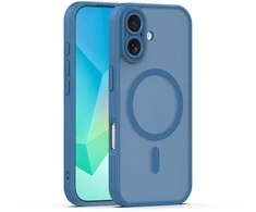 Dėklas Telforceone Mag Matt case for iPhone 17 6,3'' dark mėlynas camera protection