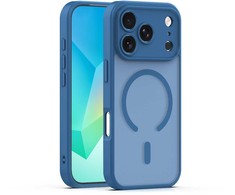 Dėklas Telforceone Mag Matt case for iPhone 17 Pro Max / 18 Pro Max 6,9'' dark mėlynas camera protection