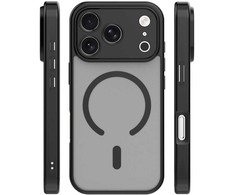 Dėklas Telforceone Mag Matt case for iPhone 17 Pro Max 6,9'' juodas camera protection
