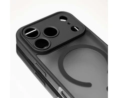 Dėklas Telforceone Mag Matt case for iPhone 17 Air 6,6'' juodas camera protection