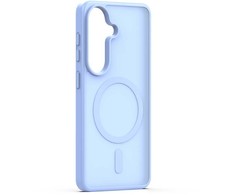 Dėklas Telforceone Mag Matt case for Samsung Galaxy S26 Plus light mėlynas big hole
