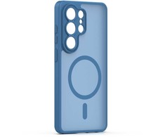 TFO Mag Matt dėklas Samsung Galaxy S25 Ultra tamsiai mėlynas apsauga kamerai