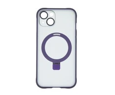 TelForceone "Mag Ring" dėklas iPhone 14 6,1 violetinės spalvos