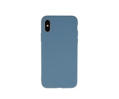 iLike Mėlyna Matt TPU dėklas, skirtas iPhone 11 pilkai mėlynas