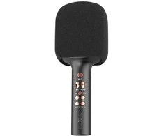 TelForceone Maxlife Bluetooth mikrofonas su kolonėle MXBM-600 juodos spalvos