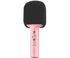 Maxlife Bluetooth mikrofonas su garsiakalbiu MXBM-600 rožinės spalvos