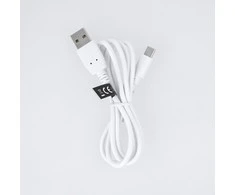 USB laidas Maxlife Type-C FastCharging baltas, 3.0A, 1.0m