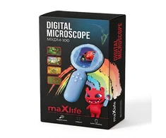 Telforceone Maxlife digital microscope MXDM-100 mėlynas