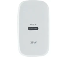 Telforceone Maxlife MXTC-10-25C PD QC charger 1x USB-C 25W baltas