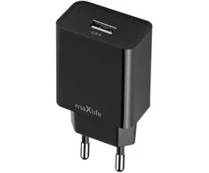 Telforceone Maxlife MXTC-11 charger 1x USB-A 3A juodas