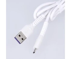 Maxlife MXUC-04 kabelis USB - microUSB 1,0 m 3A baltos spalvos