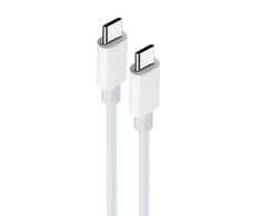 Maxlife MXUC-05 kabelis USB-C - USB-C 1,0 m 100W baltos spalvos