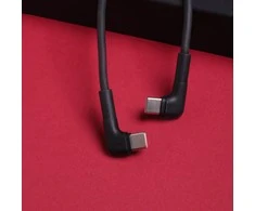 Maxlife MXUC-09 kampinis laidas USB-C – USB-C 1,0 m 60W juodas