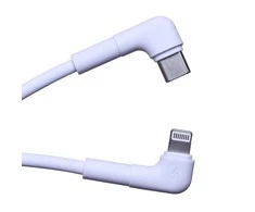 Maxlife MXUC-09 kampinis laidas USB-C – Lightning 1,0 m 27W baltas