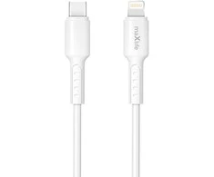 Telforceone Maxlife MXUC-13 cable USB-C - Lightning 1,0 m 27W baltas