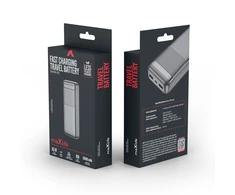 Wekome Telforceone Maxlife power bank MXPB-09 QC PD 65W 20000 mAh juodas
