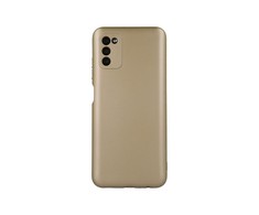 iLike TelForceone Metallic dėklas skirtas Samsung Galaxy A13 5G / A04S, auksinis