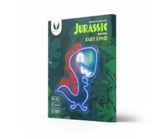 TelForceone Neon LED JURASSIC BABY DINO mėlynos spalvos FLNJ01"Forever" šviesiai
