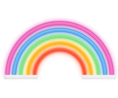 Neoninis LED šviestuvas RAINBOW 5 spalvų FLNE14X Forever Light