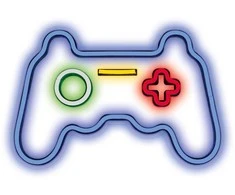 Neon PLEXI LED GamePad įvairiaspalvis FPNE03X Forever Light