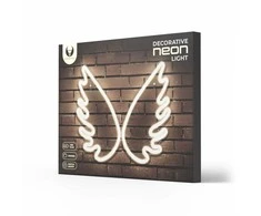 TelForceone Neoniniai PLEXI LED WINGS balti FPNE09X"Forever" šviesiai