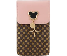 Telforceone PHONE BAG MOUSE 19*12*2 CM Rožinis