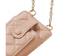 Telforceone QUILTED PHONE BAG 19*10,5*2CM Rožinis