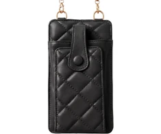 Telforceone QUILTED PHONE BAG 19*10,5*2CM Juodas