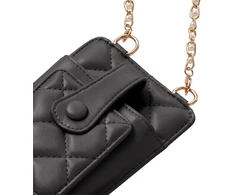 Telforceone QUILTED PHONE BAG 19*10,5*2CM Juodas